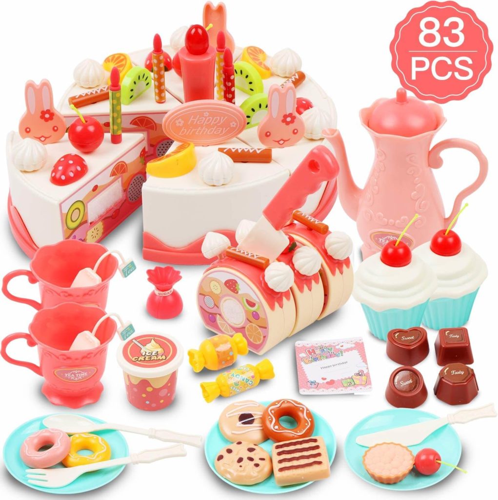 Lidasen Cake Toy Food Set
